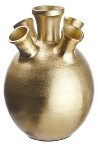 ARRANGEMENT fém váza, arany 26 cm