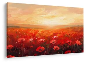 Kép - Mező pipacsok (90x60 cm)