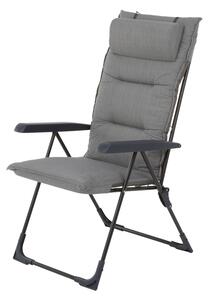 Kerti szék camping IMPERIAL fém - szürke 041-06