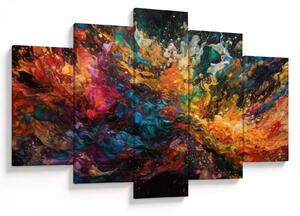 Kép - Színes absztrakció II. (150x105 cm)