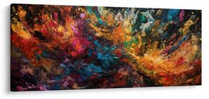 Kép - Színes absztrakció II. (120x50 cm)