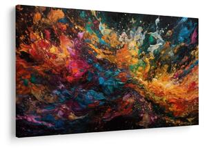 Kép - Színes absztrakció II. (90x60 cm)