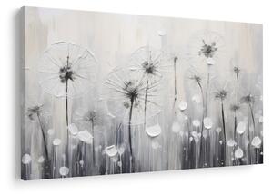 Kép - Pitypang, festés (90x60 cm)
