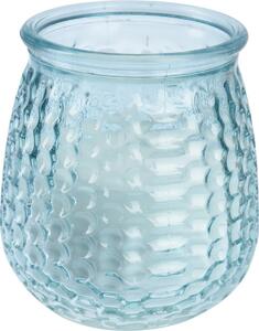 Citronella repelláló gyertya, kék, 160 g, 10 x 10 cm