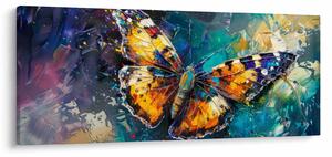 Kép - Pillangó, olajfestmény (120x50 cm)