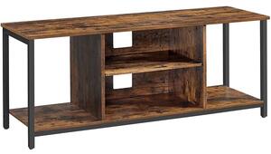 TV-szekrény, TV-állvány 120 x 50 x 40 cm vintage barna