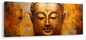 Kép - Buddha, olajfestmény (120x50 cm)