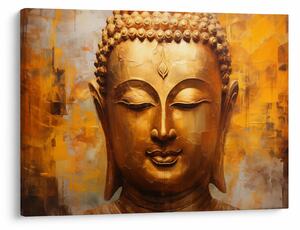 Kép - Buddha, olajfestmény (70x50 cm)