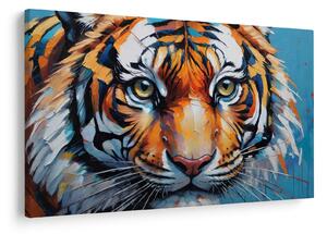 Kép - Tigris látképe, festmény (90x60 cm)