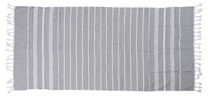 Strandtörölköző FARAO 90 x 180 cm, szürke