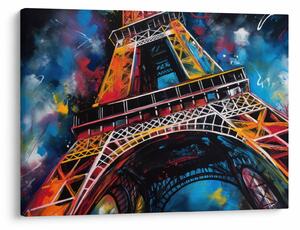 Kép - Az Eiffel-torony festménye II. (70x50 cm)