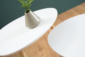 Kollekció 2 kisasztal SCANIA MEISTER - fehér