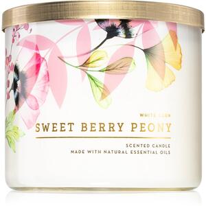 Bath & Body Works Sweet Berry Peony illatos gyertya 411 g