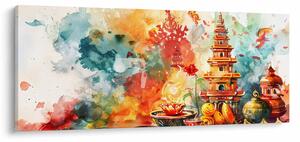 Kép - Akvarell illusztráció (120x50 cm)