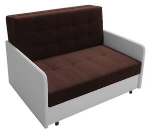 SALINA kinyitható kanapé, 120x85x97, lux 11/fehér öko-bőr