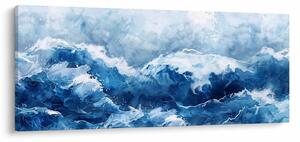 Kép - A tenger illusztrációja (120x50 cm)
