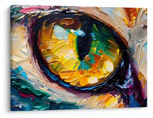 Kép - Macskaszem festmény (70x50 cm)