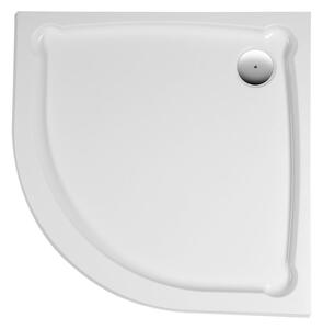 Gelco Gelco, HERA öntött márvány zuhanytálca, negyed kör, 90 x 90 x 7,5 cm, R550, GH559
