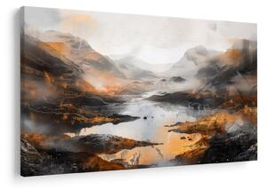 Kép - Hegyi tájak festése (90x60 cm)