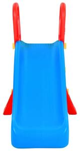VidaXL színes összecsukható gyerek Csúszda 135cm #kék-piros