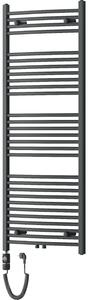 Mexen Ares, elektromos fűtőelem 1500x600 mm + fűtőrúd 900 W, antracit, W102-1500-600-2900-66