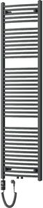Mexen Ares, elektromos fűtőelem 1800x500 mm + fűtőrúd 900 W, antracit, W102-1800-500-2900-66
