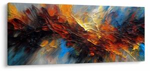 Kép - Színes textúra (120x50 cm)