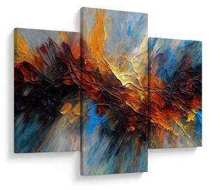 Kép - Színes textúra (90x60 cm)