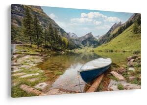 Kép - Seealpsee, svájci tó (90x60 cm)