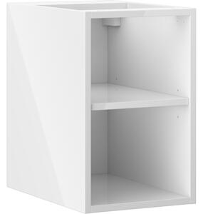 Mexen Box-A, nyitott szekrény polccal 30 cm, fényes fehér, 91AX2-0300-470-0-00