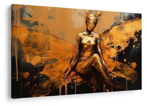 Kép - Egy tündér absztrakciója (90x60 cm)