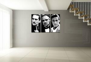 Kézzel festett POP Art festmény GODFATHER 90x60 cm