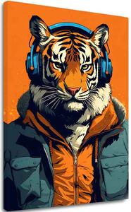 Kép TIGER VIBES | Olasz vászon