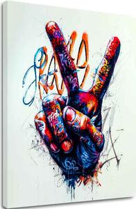 Kép PEACE HAND | Olasz vászon