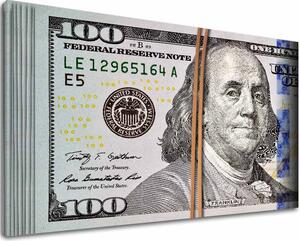 A kép a vásznon Benjamin Franklin - A bölcsesség szimbóluma
