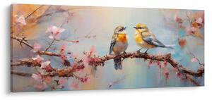 Kép - Lovebirds (120x50 cm)