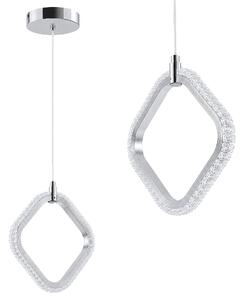 Toolight Rea, LED függeszték mennyezetre LHJ127-W króm, OSW-03282