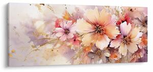 Kép - Virágok (120x50 cm)