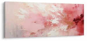 Kép - Rózsaszín absztrakt (120x50 cm)