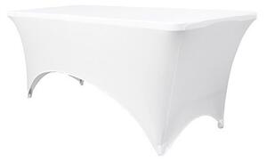 Rendezvény asztalhuzat 180 cm - fehér