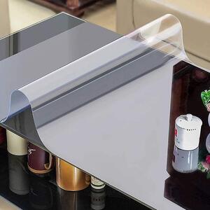 PVC védelem íróasztalra, bútorokra, 1,5 mm vastag, 120x90 cm, átlátszó