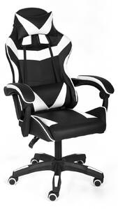 Maxima gamer szék fehér fekete