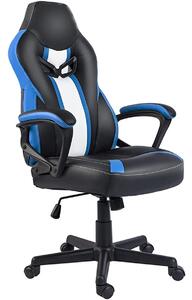 Helios gamer szék kék fekete