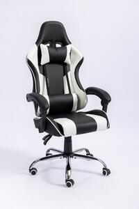 Top-game szék fekete fehér
