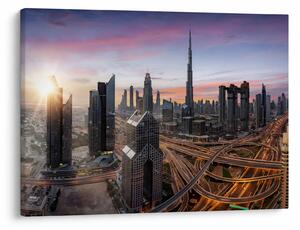 Kép - Dubai panorámája (70x50 cm)
