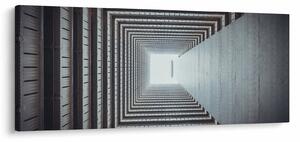 Kép - Kilátás az épület belsejéből (120x50 cm)