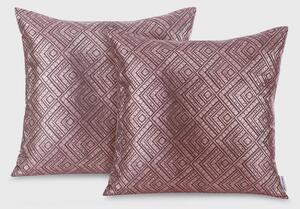2PACK Caspe kispárnahuzat rózsaszín 45x45 cm