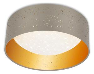 Brilo Brilo 3482-011 - LED Mennyezeti lámpa MAILA STARRY SKY LED/12W/230V barna/arany BL1515