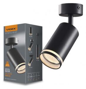 Led lámpa , mennyezeti , GU10 , fekete , MARTIN , VIDEX
