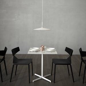 Foscarini Aplomb Közepes LED lógó világítás, fehér, dimmelhető, Fehér / opál, Konyha, Beton, Dizájn
